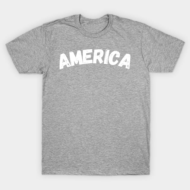 AMERICA T-Shirt by Militarydad